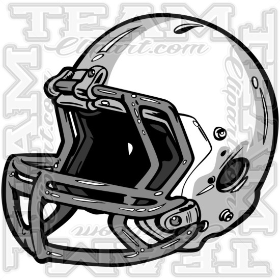 Football Helmet Vector