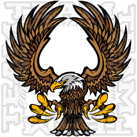 Eagle Mascot Clipart