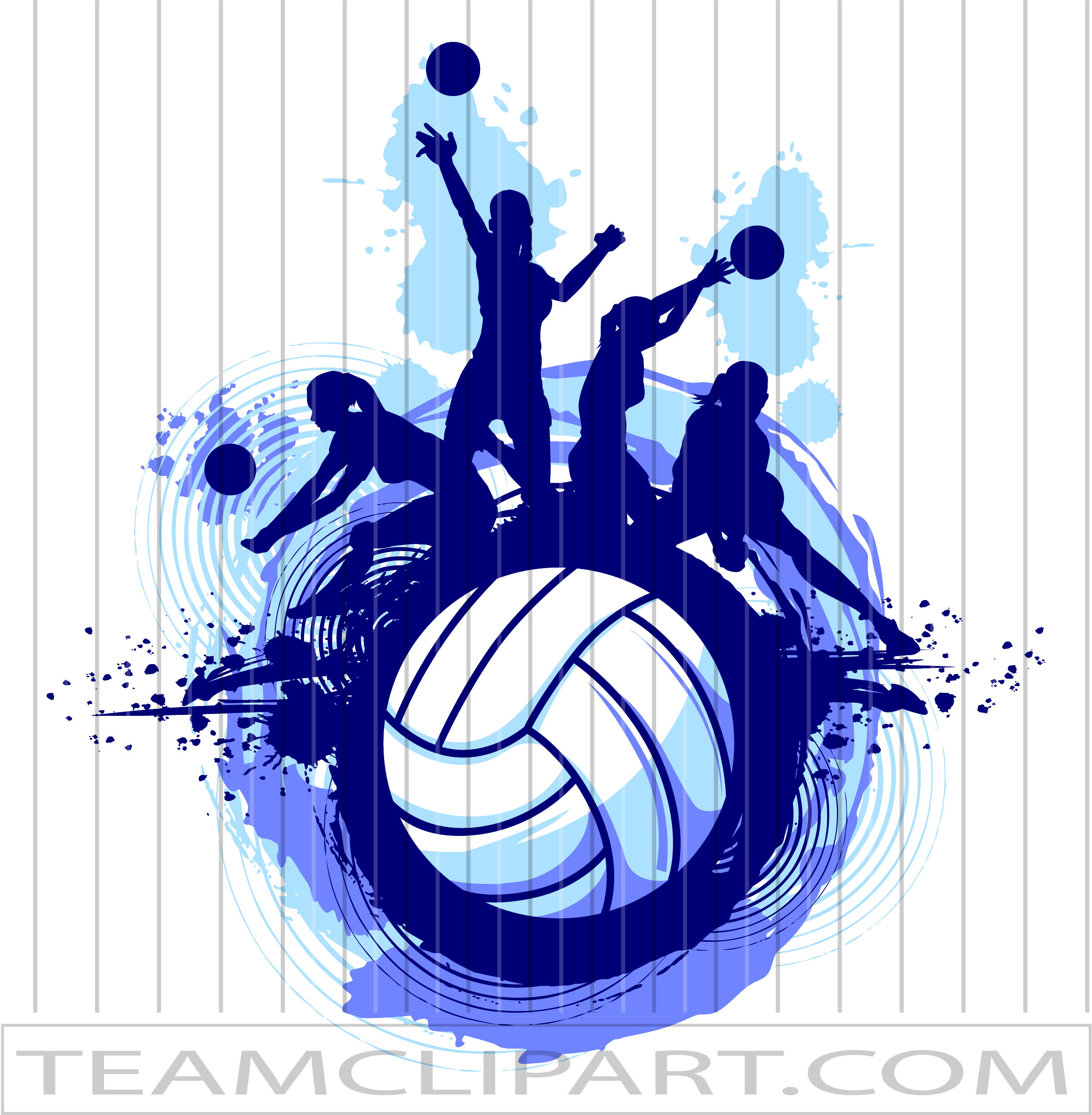 Volleyball Tournament Art | Vector Format | JPG EPS