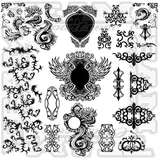 Vector Ornate Elements