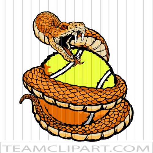 Clipart Snake Tennis
