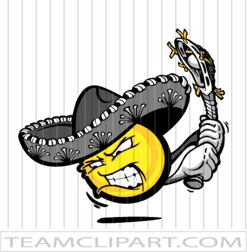 Lacrosse Sombrero Clipart