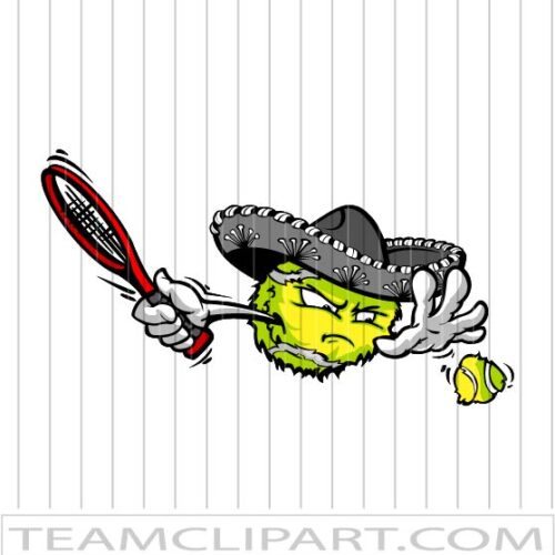 Sombrero Tennis Clipart