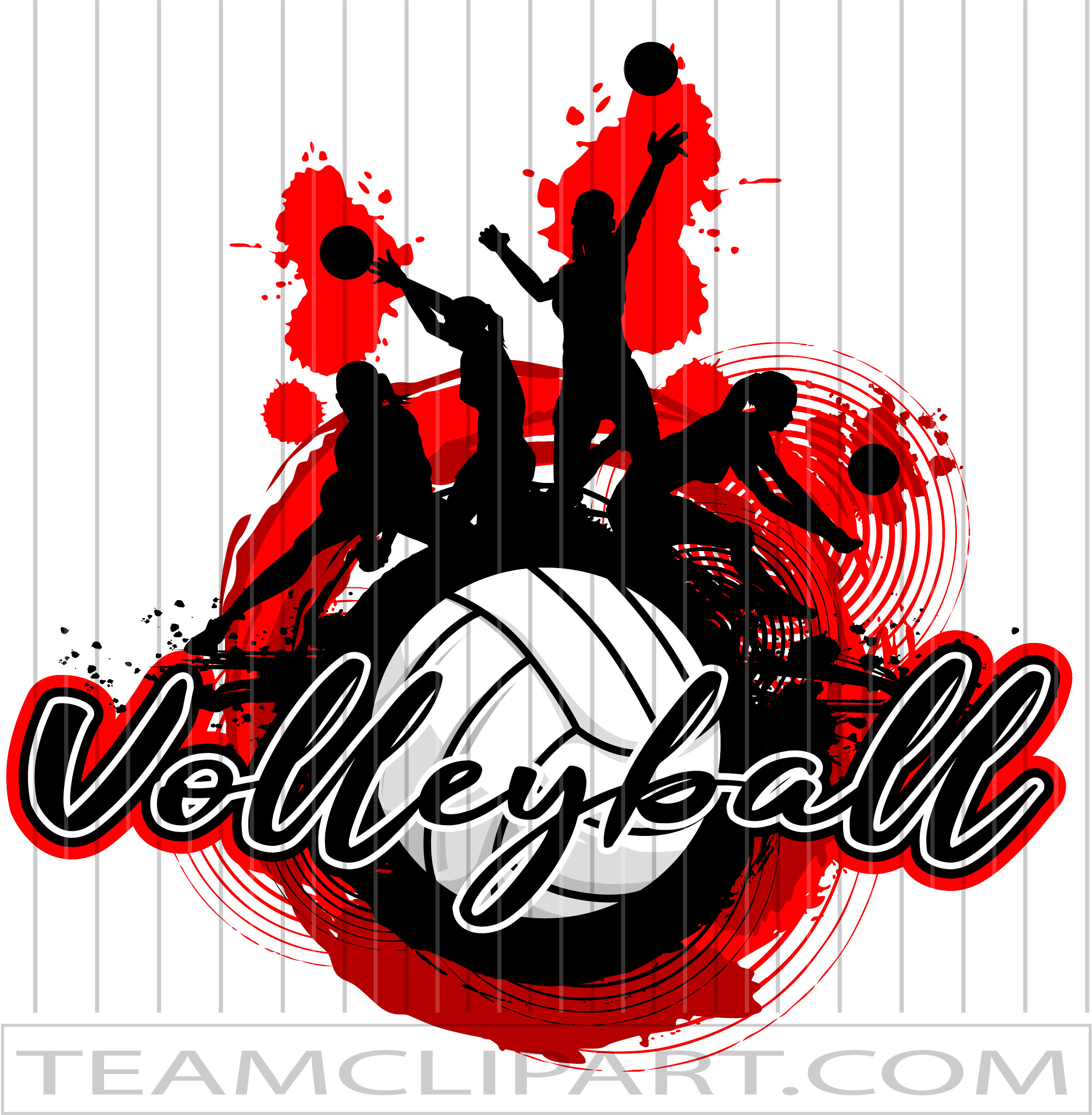 Volleyball Shirt Clip Art | Vector Format | JPG EPS PNG AI