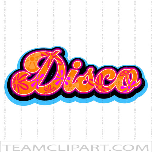 Sixties Disco Clipart