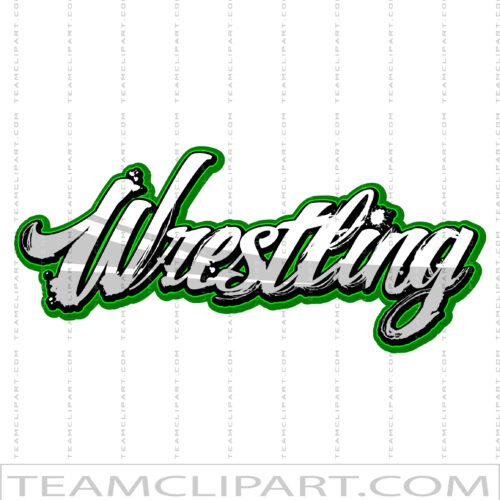Wrestling Text Logo