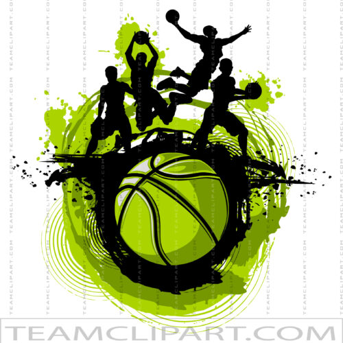 Basketball Tournament Art
