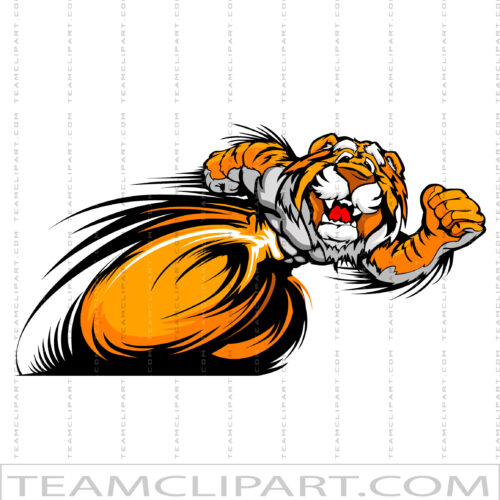 Tiger Cross Country Clipart