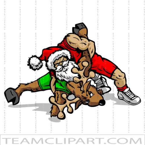 Reindeer Wrestling