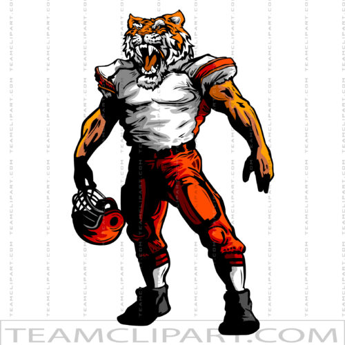 Tigers Football Graphic