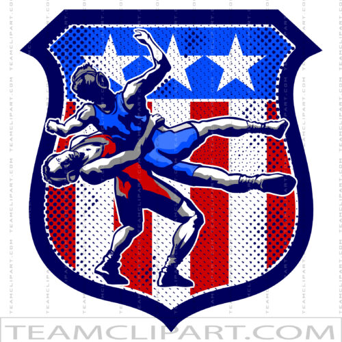 Veterans Day Wrestling Logo