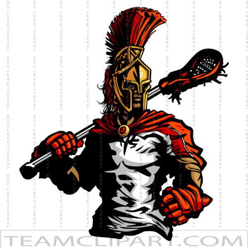 Spartan Lacrosse Player