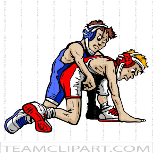 Teen Wrestler Cartoon