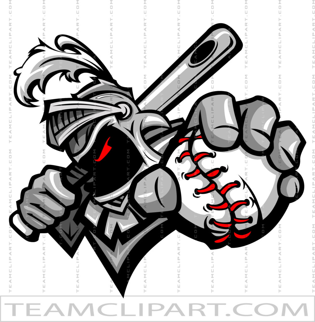 Vector Knights Baseball Logo