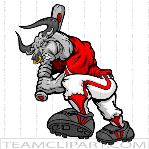 Bulls Baseball Clip Art
