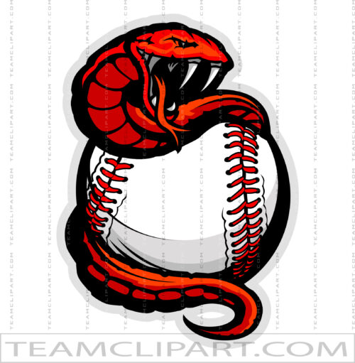 Vector Logo Vipers Baseball