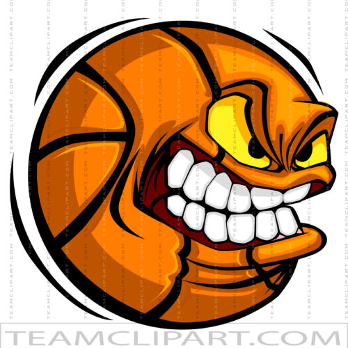 Vector Basketball Cartoon