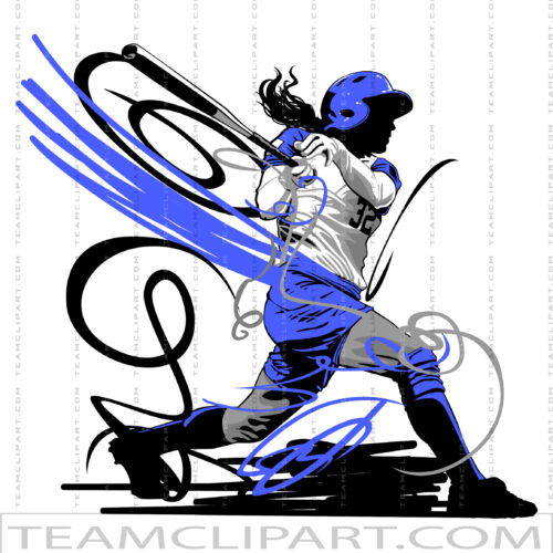 Softball Graphic